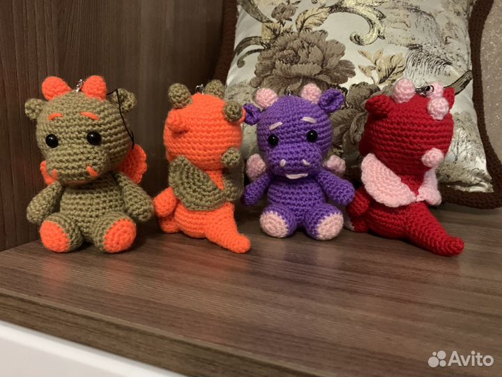 Дракончики вязаный