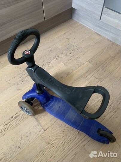 Трехколесный самокат Mini micro delux 3 в 1