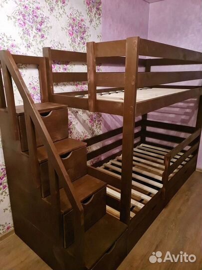 Кровать двухъярусная от 3 лет