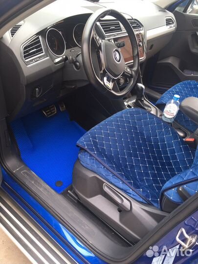 Коврики eva 3d с бортами Volkswagen Tiguan II