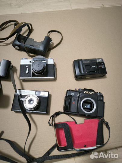 Лот Фотоаппаратов Зенит смена kodak