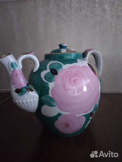 Большой чайник на 4,5 литра. Дулево