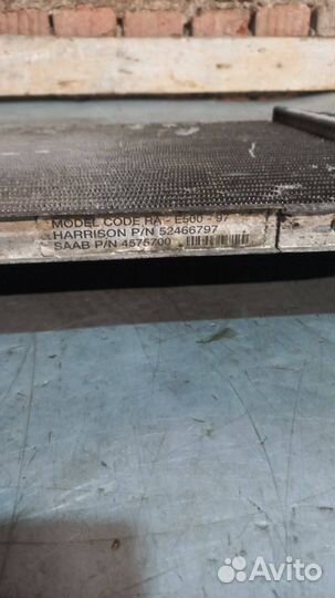 Радиатор основной Saab 9-5 2001 52466797