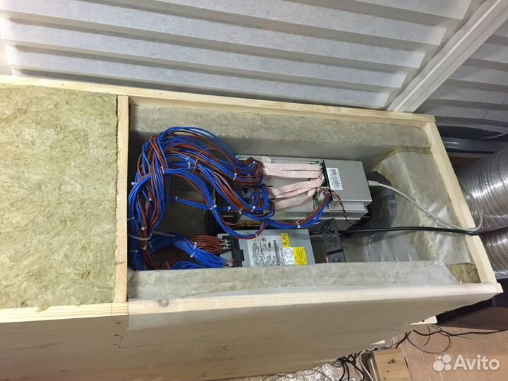 Шумбокс для whatsminer asic