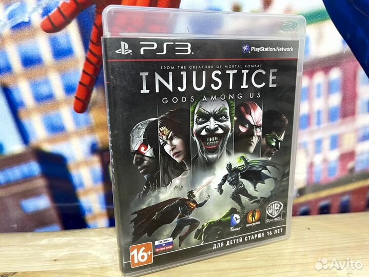 Игра Injustice: Gods Among Us PS3 диск