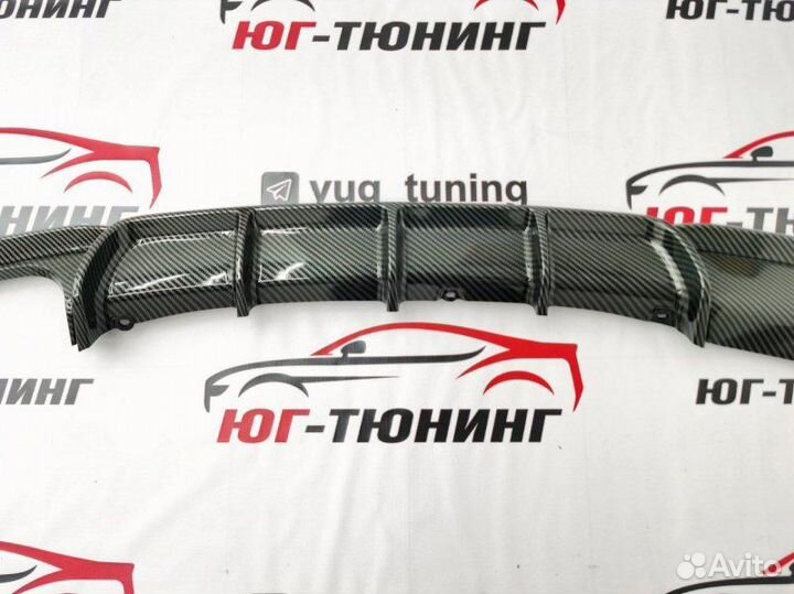 Задний диффузор BMW 3 series f30 M-Performance под