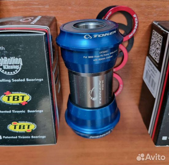 Каретка XT Token Hollowtech Gxp BB92 Neco Sram FSA