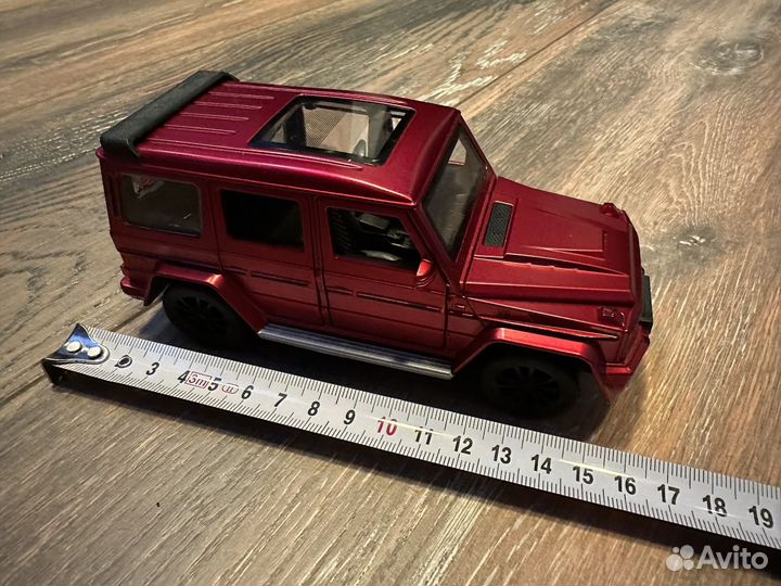 Металлическая машинка модель Брабус AMG Mercedes