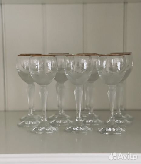 Набор бокалов для вина 11 шт и рюмок 11 шт Bohemia