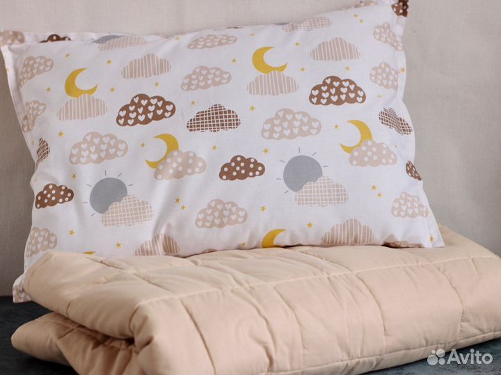 Плед покрывало IKEA муслиновый вязаный на выписку