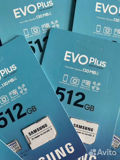 Карта памяти 512Gb Micro SD Samsung с доставкой