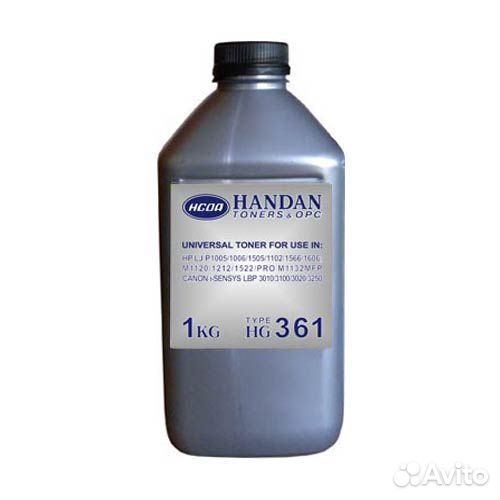 Тонер Handan тип 361 HP LaserJet P1005 1000 грамм