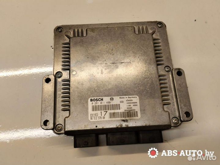 Блок управления двигателем Peugeot 406 рест. 2003