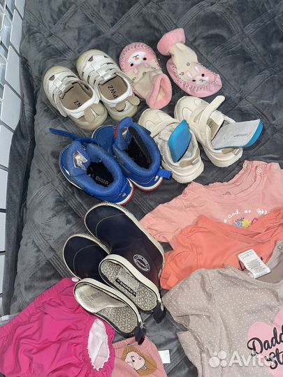 Пакет вещей на девочку 74 80