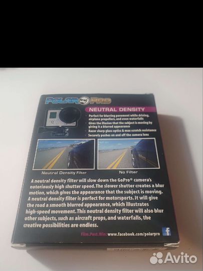 Nd фильтр для GoPro hero 3/3+/4