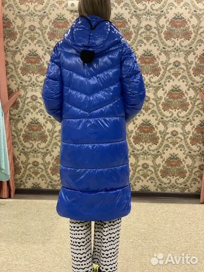 Пуховик удлиненный детский