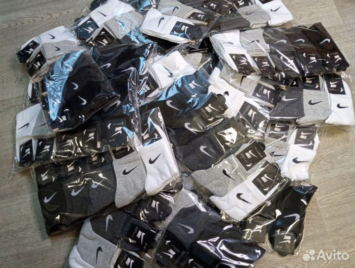 Носки nike высокие