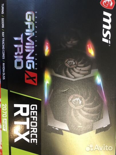 Msi rtx 2070 super gaming x trio