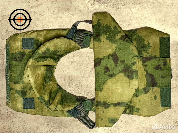 Защита шеи цвет Мох