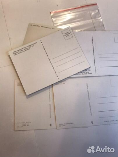 Почтовая открытка Берлин Германия гдр винтажные