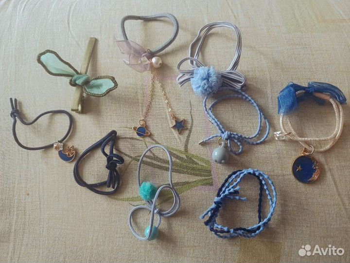 Заколочки, резинки детские