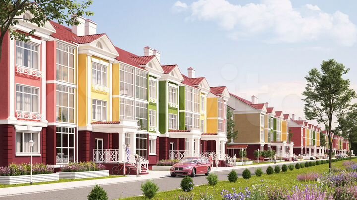 2-к. квартира, 57,9 м², 3/4 эт.