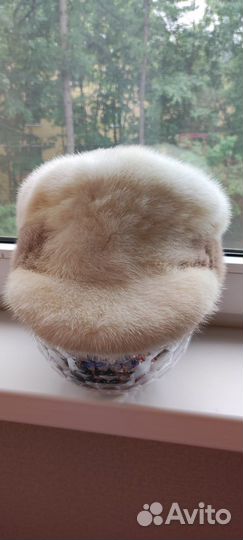 Шапка норковая фабричная