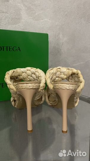 Bottega veneta сабо плетеные женские