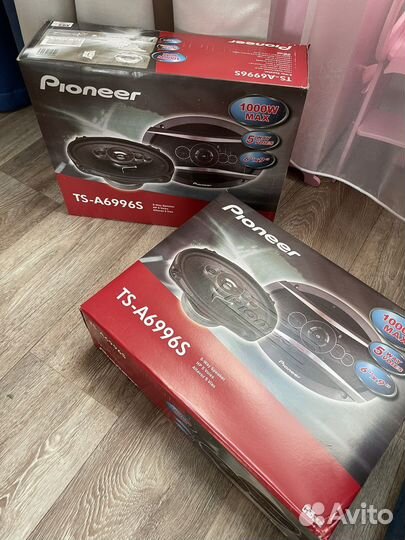 Динамики овалы pioneer 1000W новые