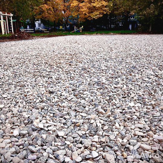 Щебень гравийный доставка