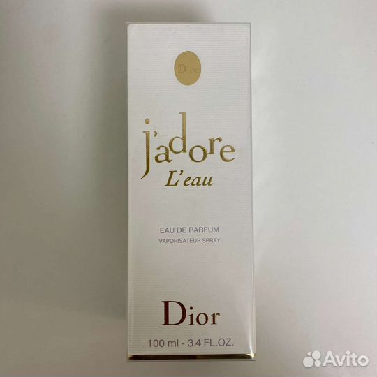 Духи dior J'adore L'eau 100 мл женские оригинал