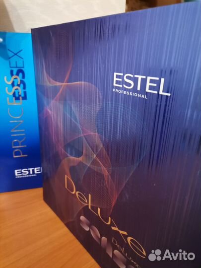 Палитра красок для волос эстель