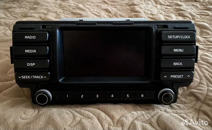 Магнитола Kia rio 4 2018