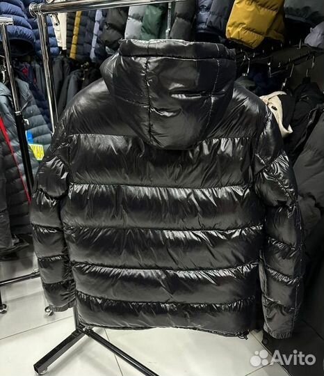 Куртка пуховик Moncler maya с капюшоном