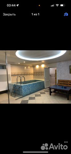 Баня сауна с бассейном