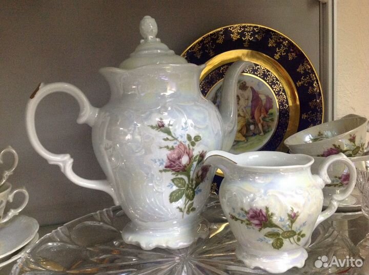 Сервиз чайный на 6пер.15пр.Фарфор.Комплект.Poland