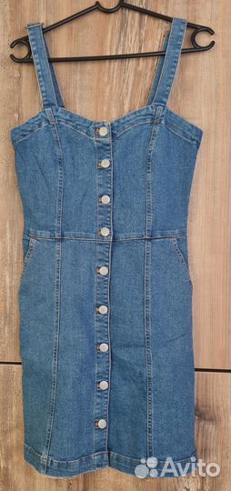 Джинсовый сарафан