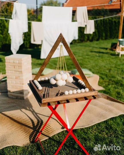 Игры мира Эластик, Корнхол, наШару, Катапульта