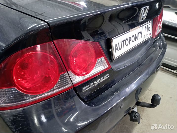 Фаркоп Honda Civic съемный шар
