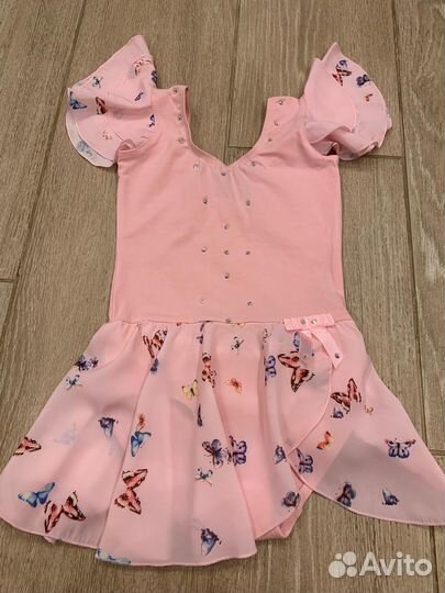 Купальник для гимнастики с юбочкой