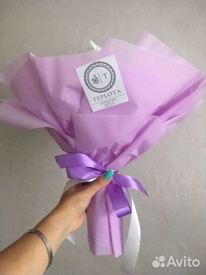 Букет фиолетовый из бабочек