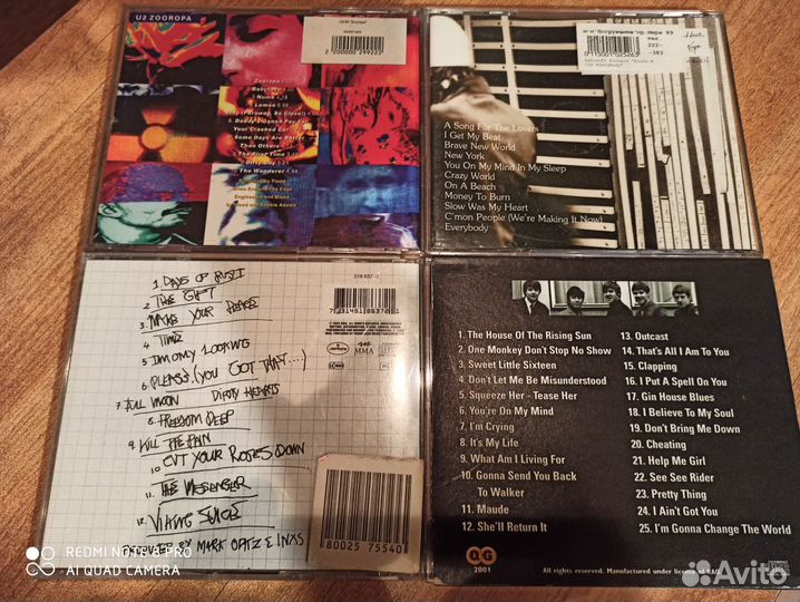 Диски оригинальные фирменные европа рок дорз