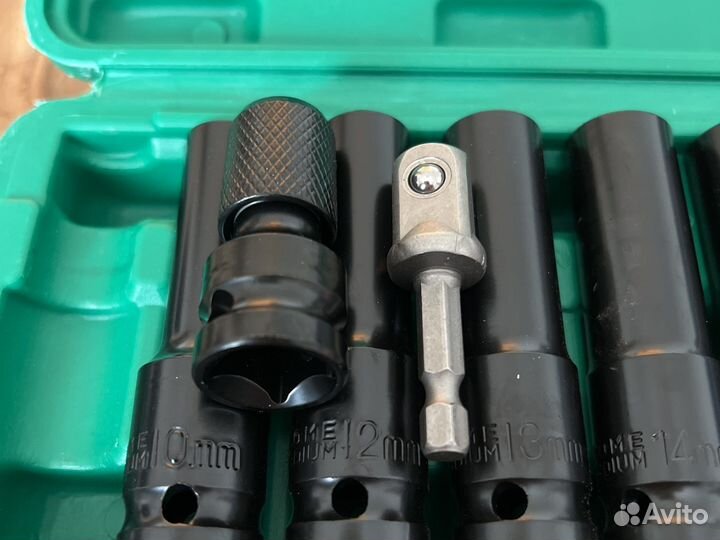 Набор ударных головок для гайковерта 1/2
