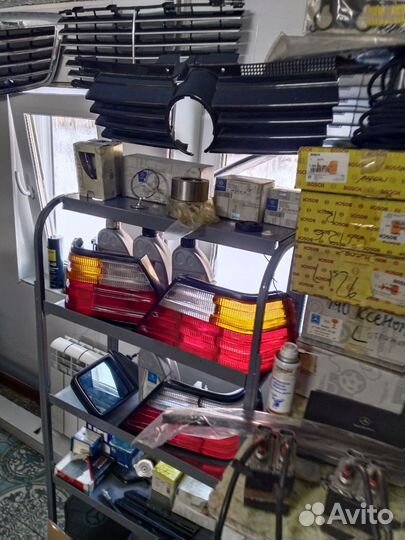 Фары на mercedes 124