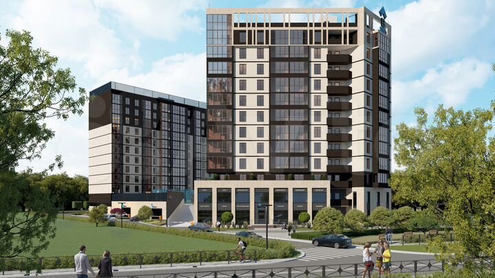 1-к. квартира, 24,3 м², 3/12 эт.