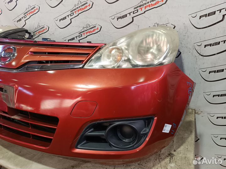 Nosecut nissan note E11 NE11 ZE11 2 модель 620221A28A красный, AY4 NA7224