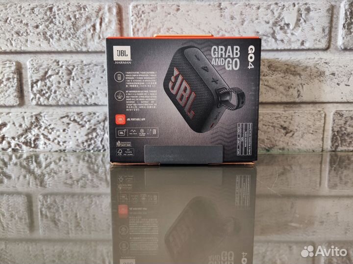 Колонка JBL Go 4 (Чёрный) Оригинал