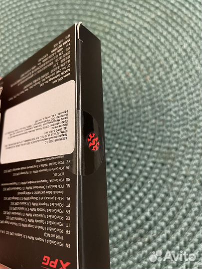 SSD накопитель A-Data XPG SX8100 256gb M.2 2280