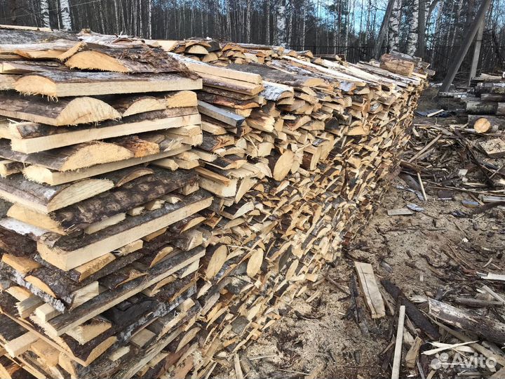 Дрова березовые колотые
