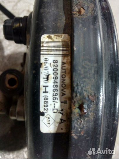 Вакуумный усилитель Renault Sandero 1